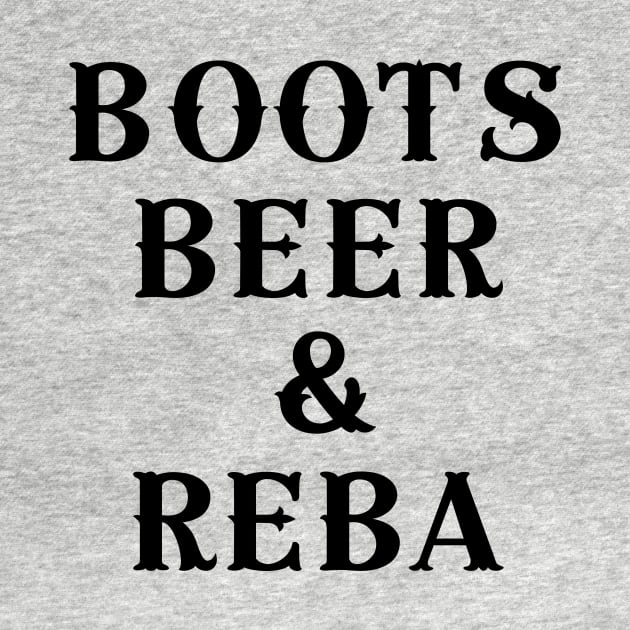 Boots Beer & Reba by BBbtq